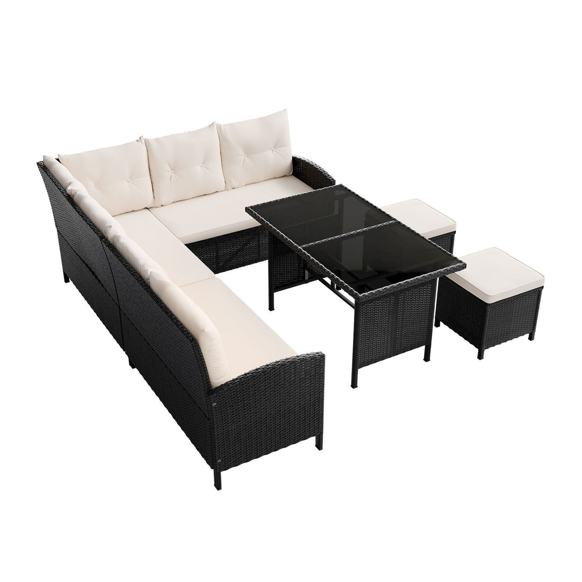 Salotto in polyrattan Manacor