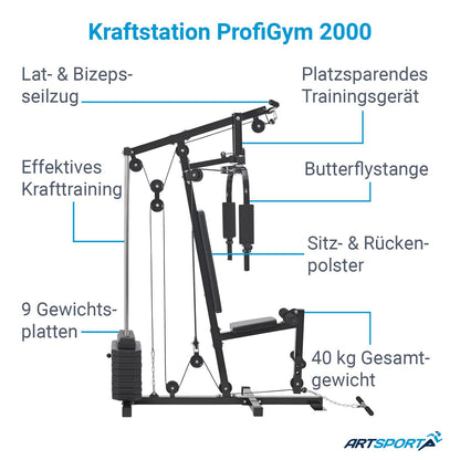 Stazione pesi ProfiGym 2000