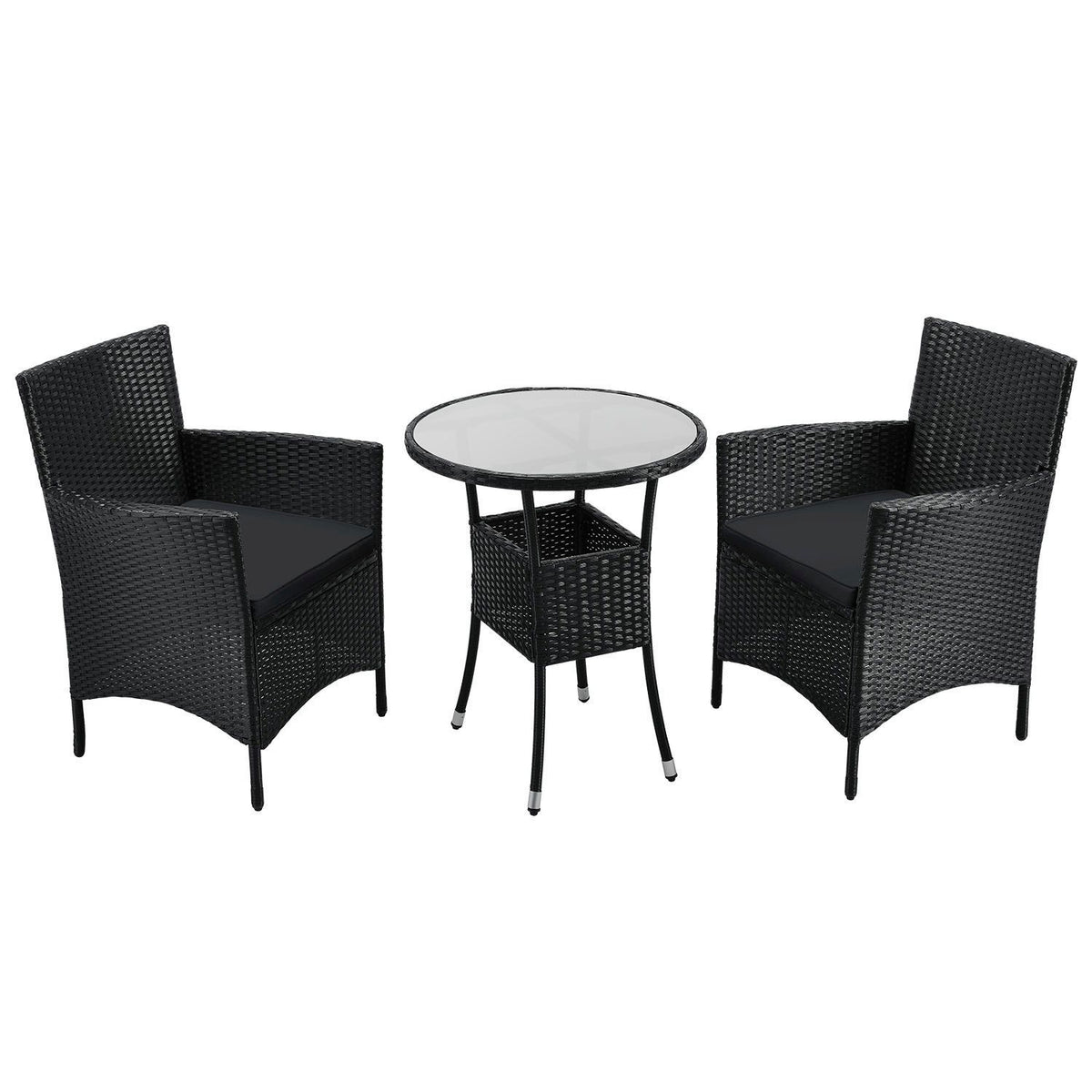 Set da balcone in polyrattan Bayamo