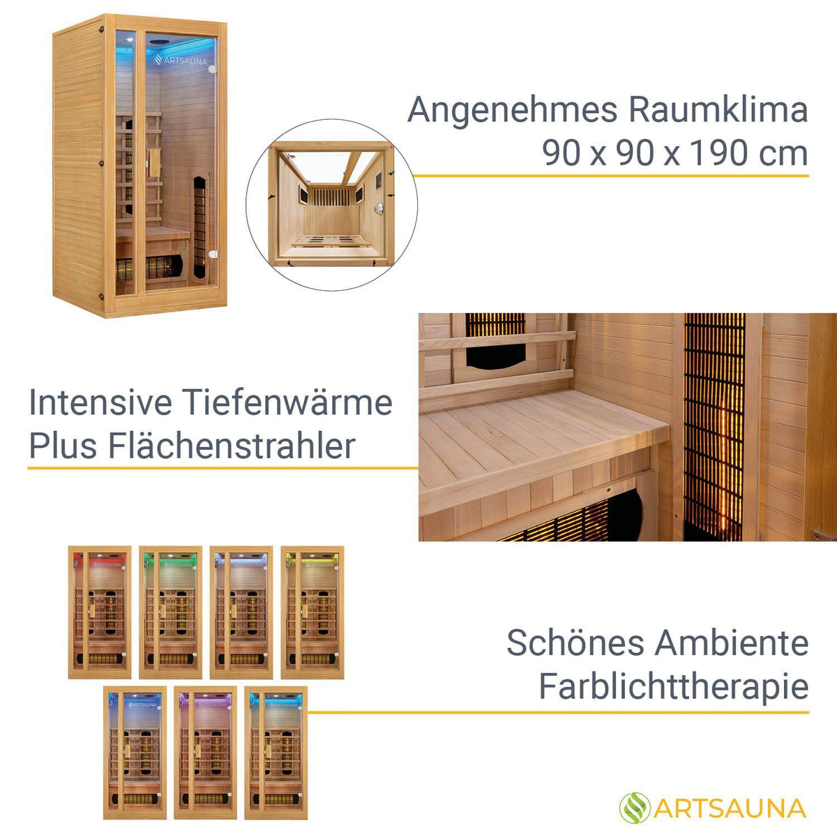 Cabina a infrarossi Nyborg S90V