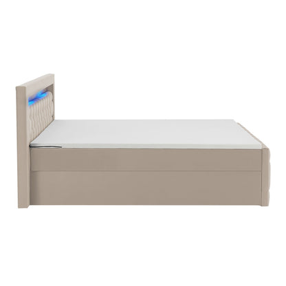 Letto a molle Leona - velluto