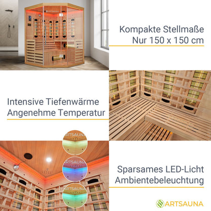 Cabina a infrarossi Kiruna 150