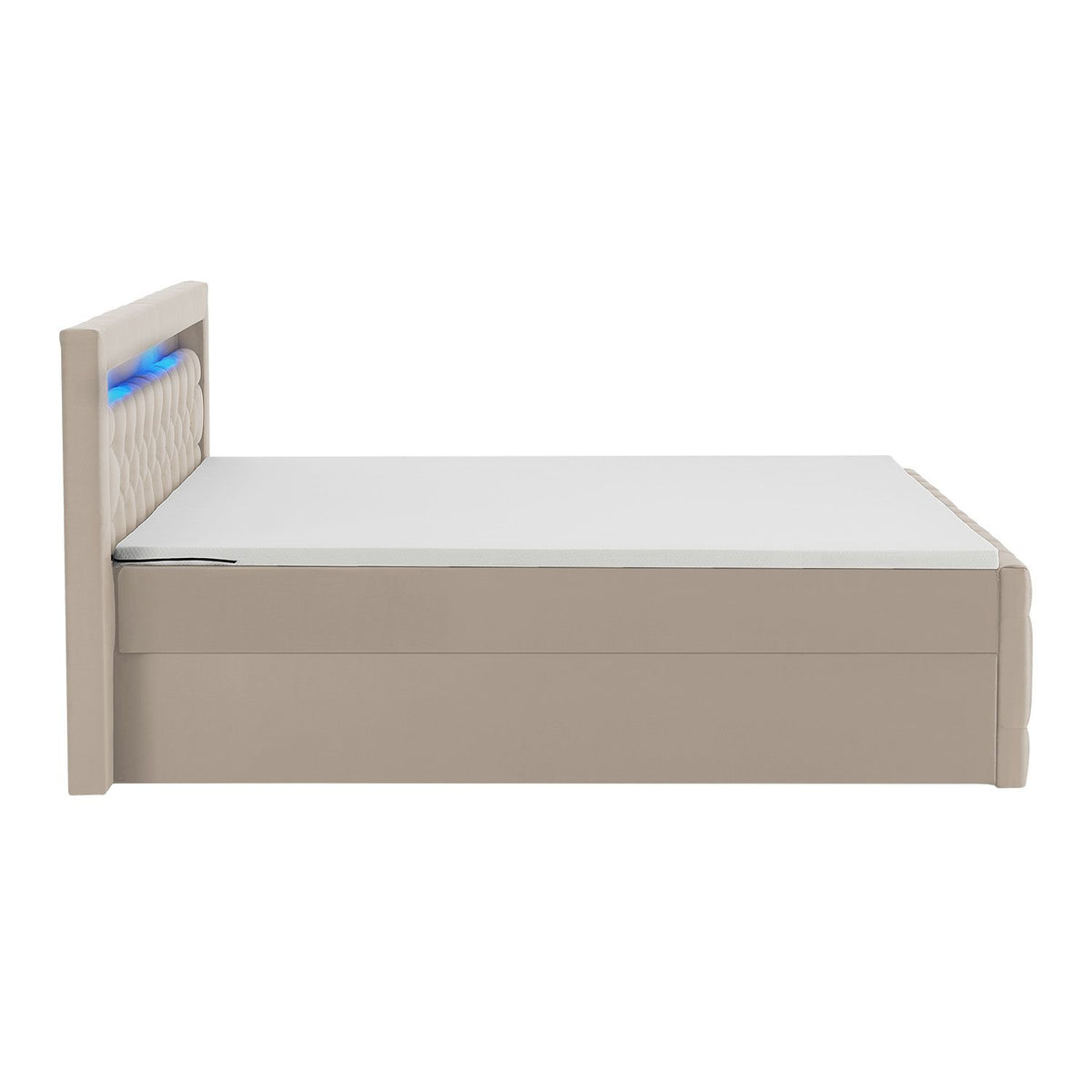 Letto a molle Leona - velluto