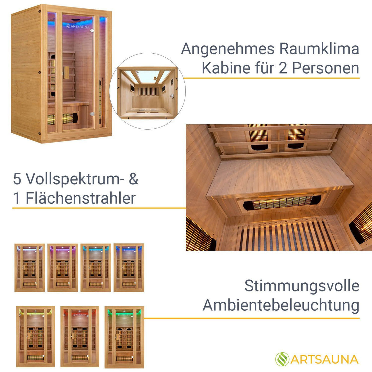 Cabina a infrarossi Nyborg S120V