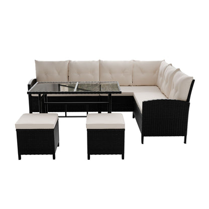 Salotto in polyrattan Manacor