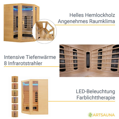 Cabina a infrarossi Nyborg E150K