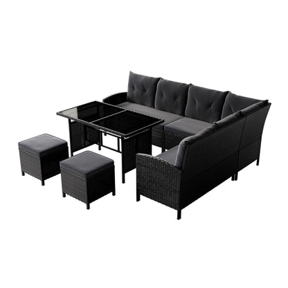 Salotto in polyrattan Manacor