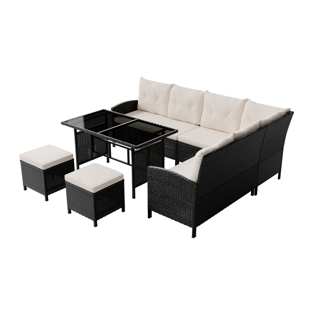 Salotto in polyrattan Manacor