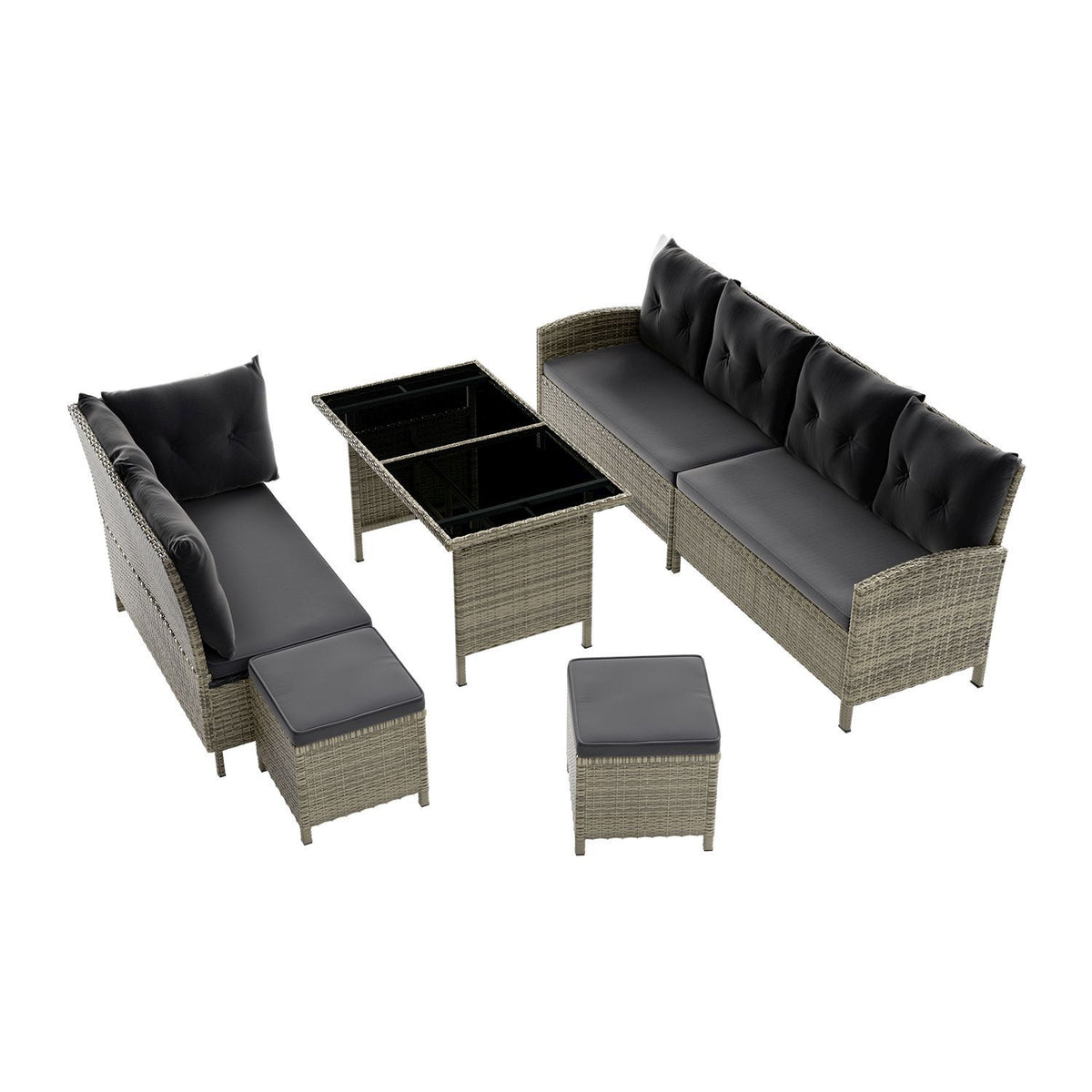 Salotto in polyrattan Manacor