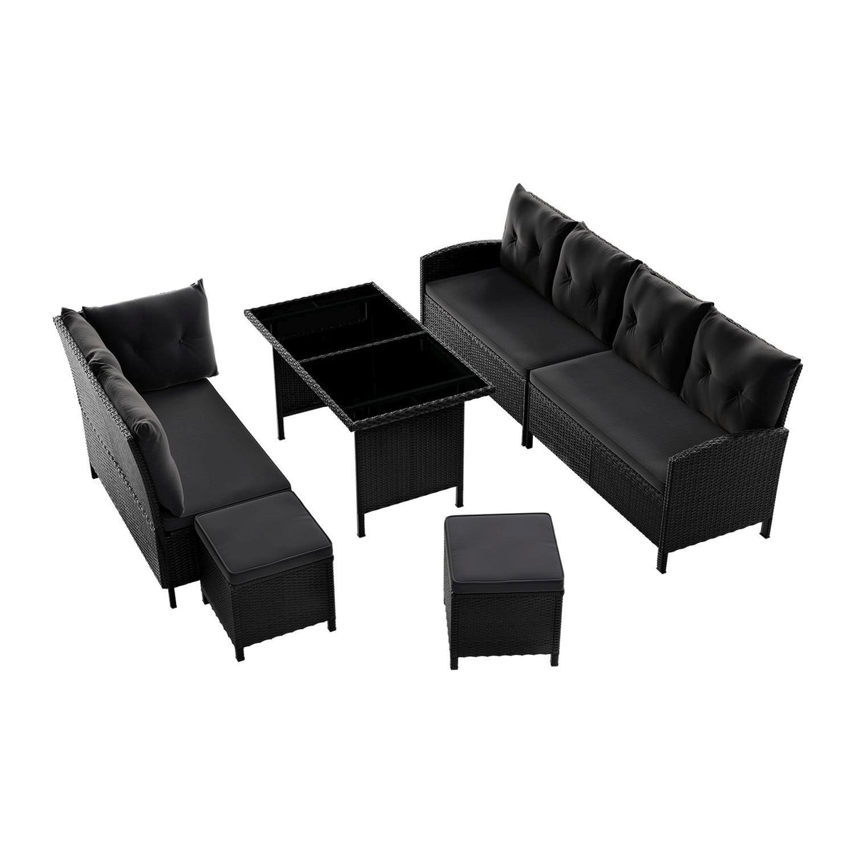 Salotto in polyrattan Manacor