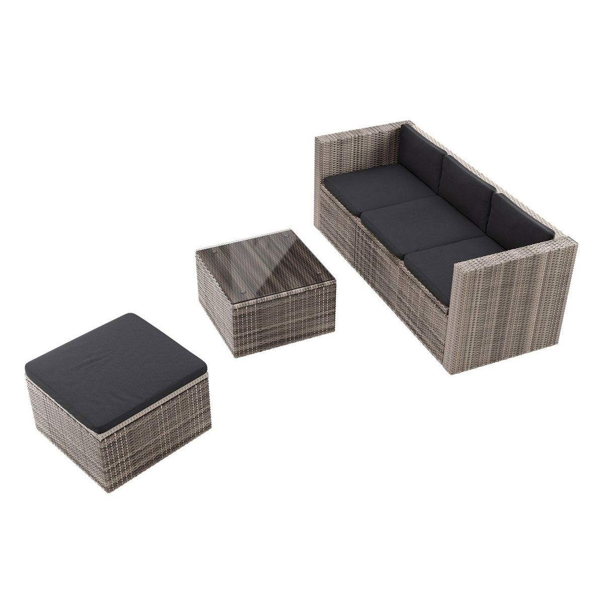 Salotto in polyrattan Punta Cana