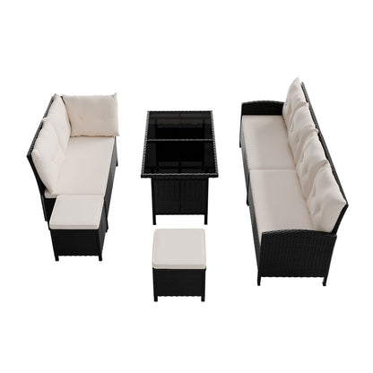Salotto in polyrattan Manacor