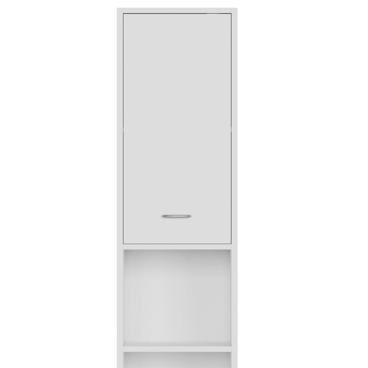 Armadio da bagno bianco 180x30x30cm mobile alto