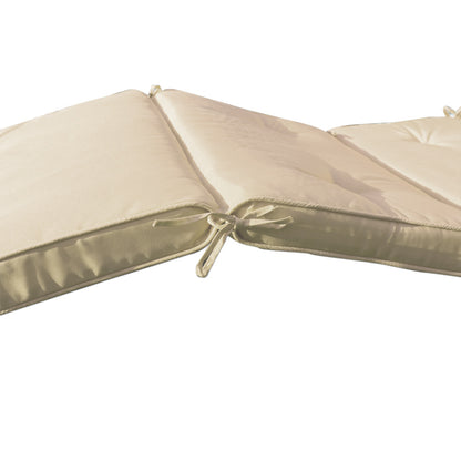Materassino per sdraio beige 195x55x5cm