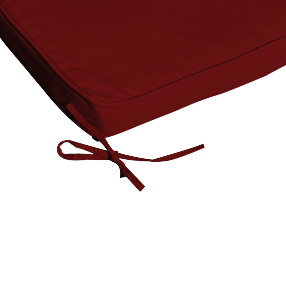 Materassino per sdraio rosso 195x55x5cm