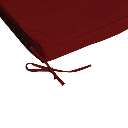 Materassino per sdraio rosso 195x55x5cm