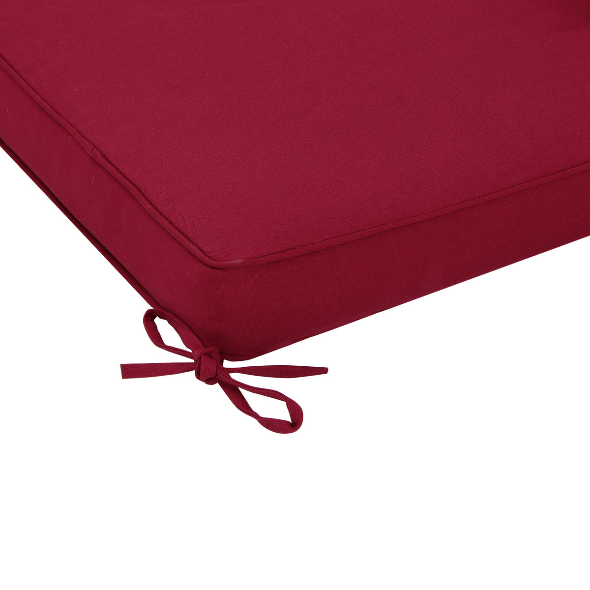 Materassino per sdraio rosso 195x55x5cm