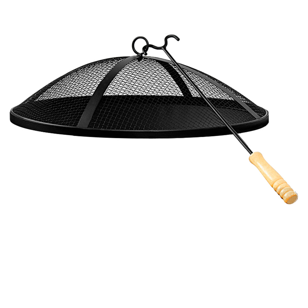 Braciere da giardino acciaio inox Ø55cm