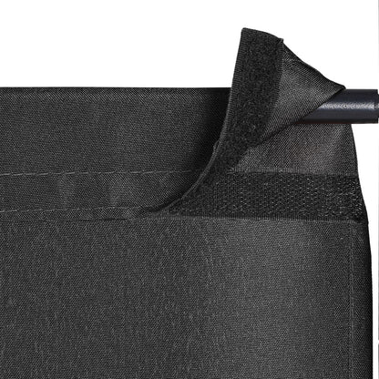 Paravento nero 180x163cm