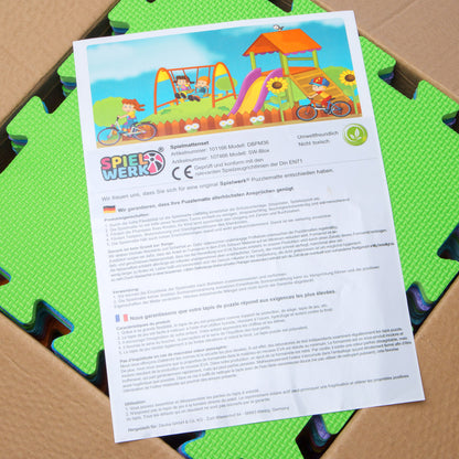 Tappeto puzzle per Bambini 86 pz