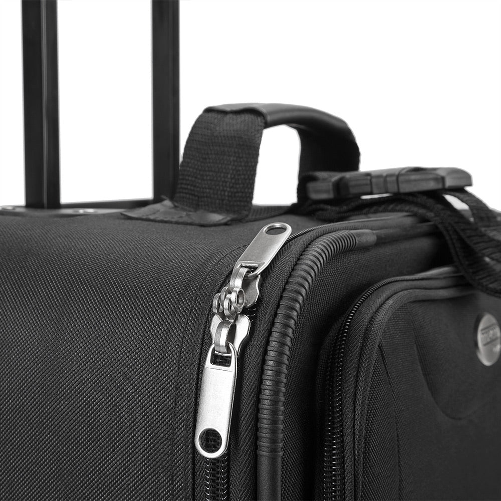 Set 5x Valigie trolley neri