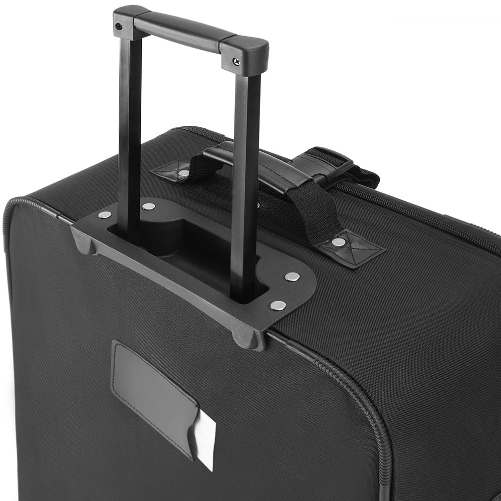 Set 5x Valigie trolley neri