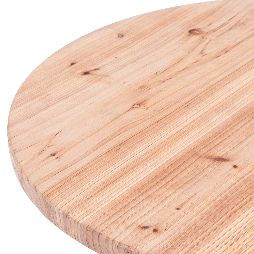 Tavolo bistro pieghevole in legno masello Ø80cm