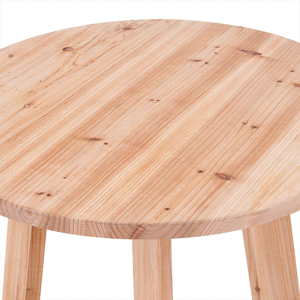 Tavolo bistro pieghevole in legno masello Ø80cm