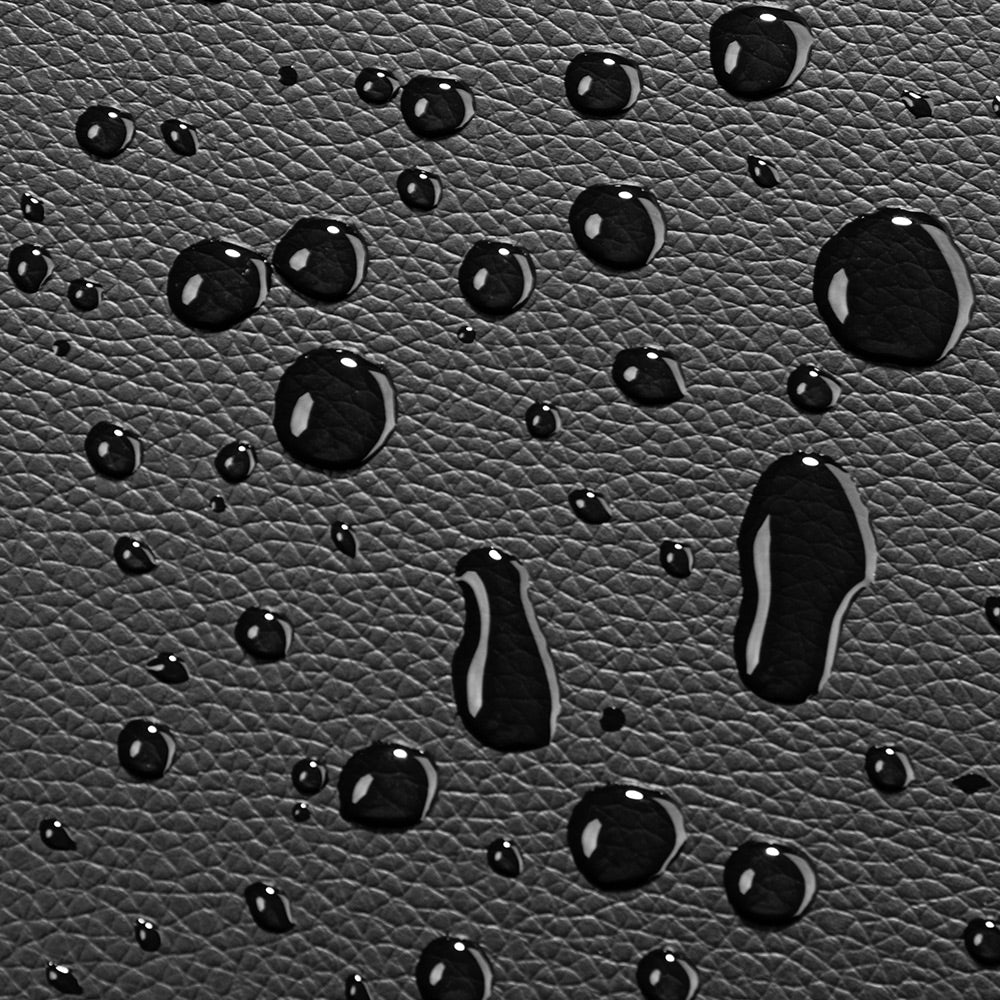 Sgabello girevole 360° nero similpelle