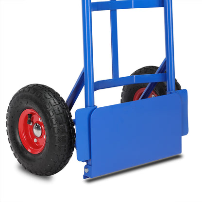 Carrello portapacchi pieghevole blu 200kg