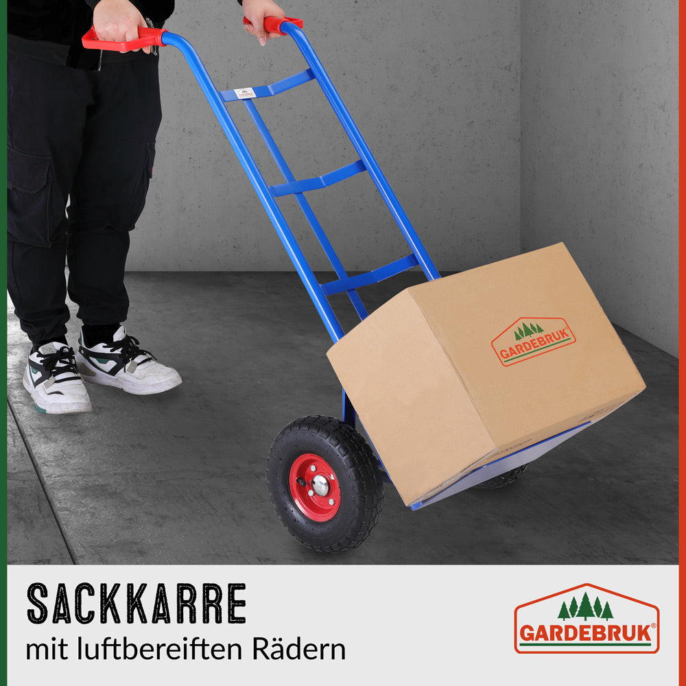 Carrello portapacchi pieghevole blu 200kg