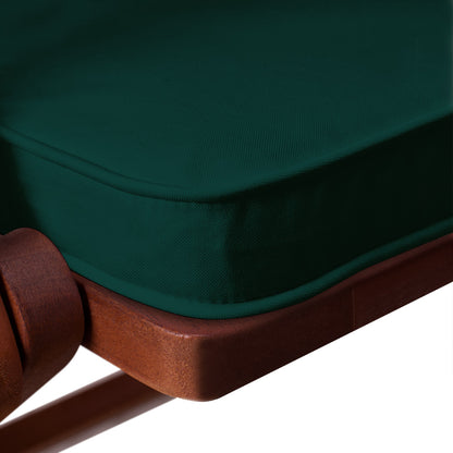 Set di 6 imbottiture per sedia verde 43x39x5cm