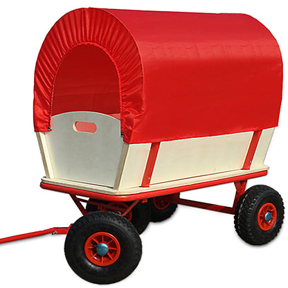 Carretto per spiaggia con tetto 172x62cm