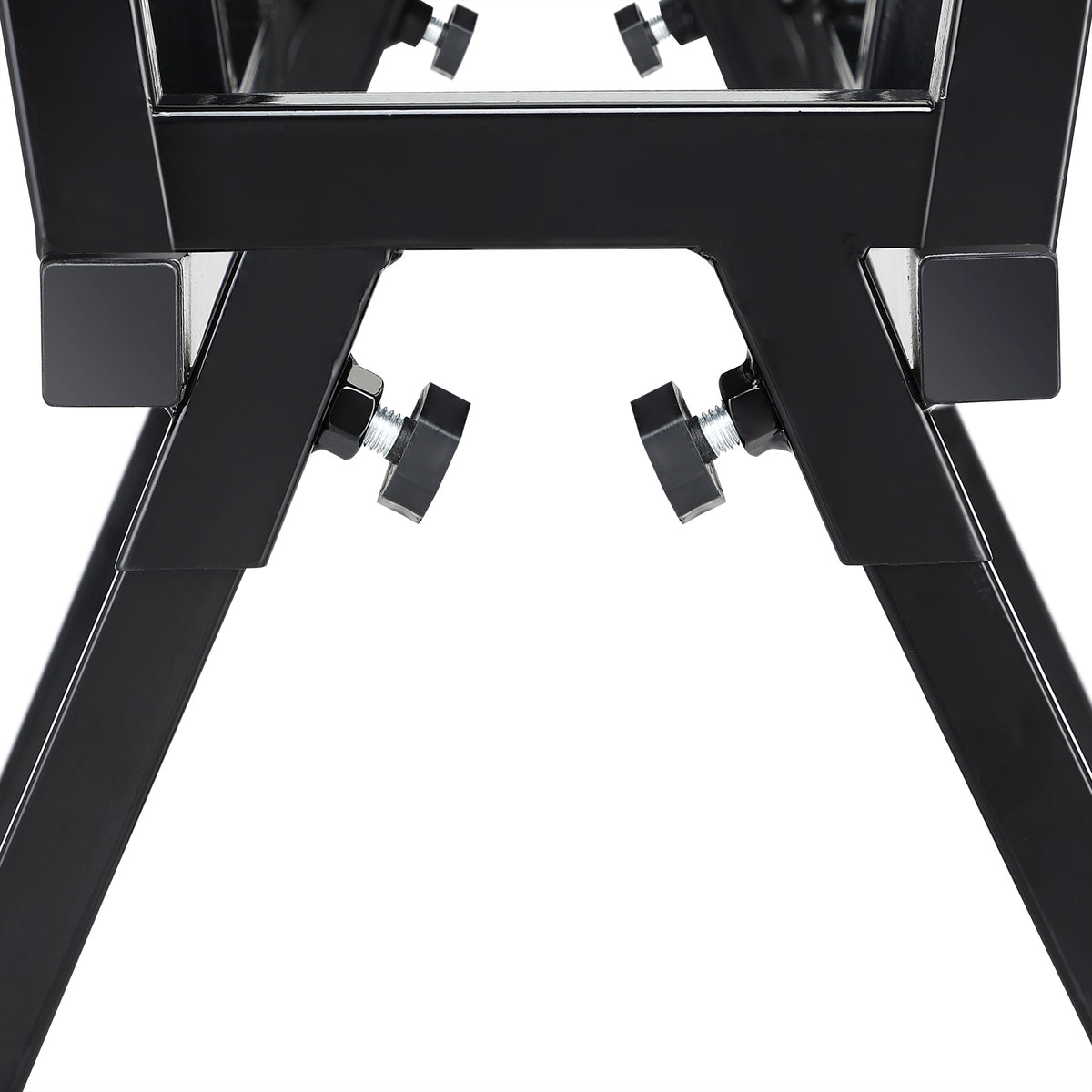Cavalletto taglio legna metallo nero 400kg