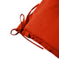 Set di 6 imbottiture per sedia arancione 43x39x5cm