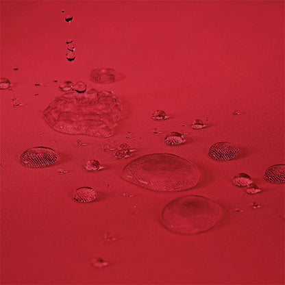 Set di 6 cuscini per sedile Boston rosso 43x39x5cm
