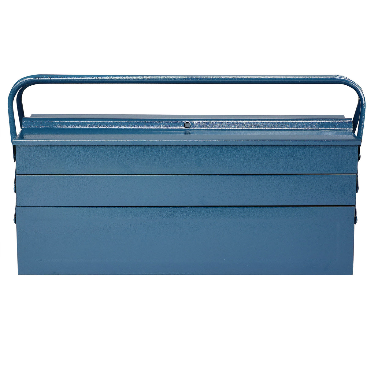 Valigetta attrezzi blu acciaio 530x200x200mm