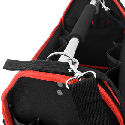 Borsa porta utensili alluminio nero 42cm