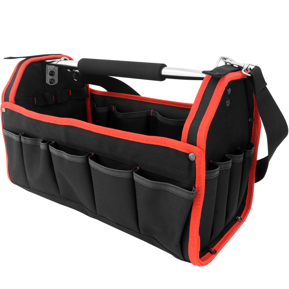 Borsa porta utensili alluminio nero 42cm