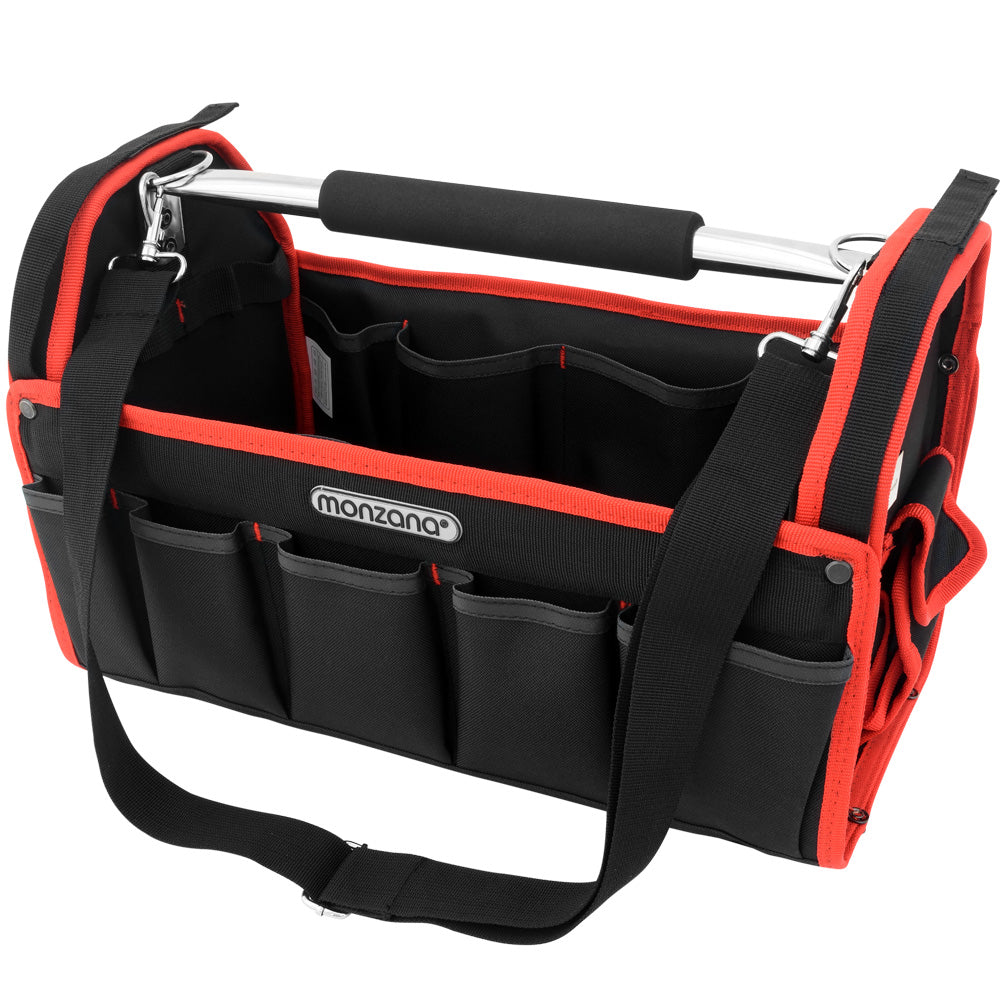 Borsa porta utensili alluminio nero 42cm
