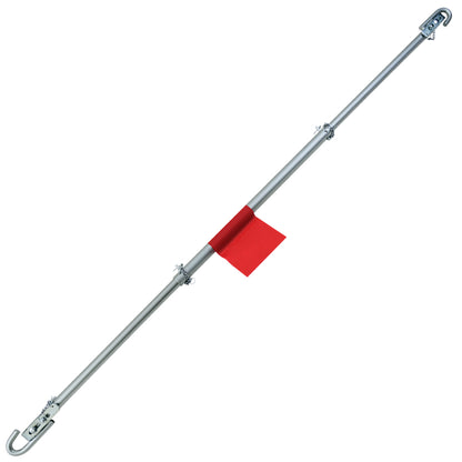 Barra di traino auto 3 pezzi 1,8m