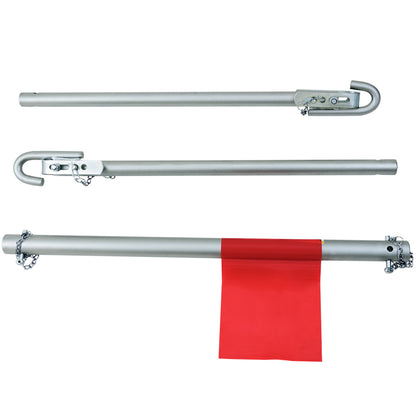 Barra di traino auto 3 pezzi 1,8m