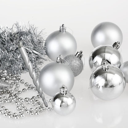 Palline di natale Set da 77 argento