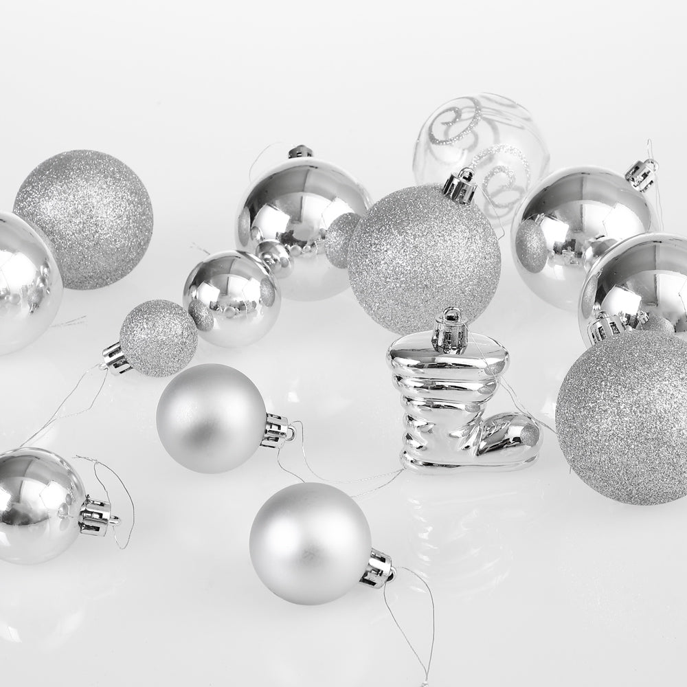 Palline di natale Set da 120 argento