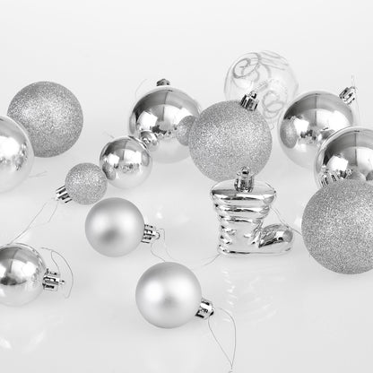 Palline di natale Set da 120 argento