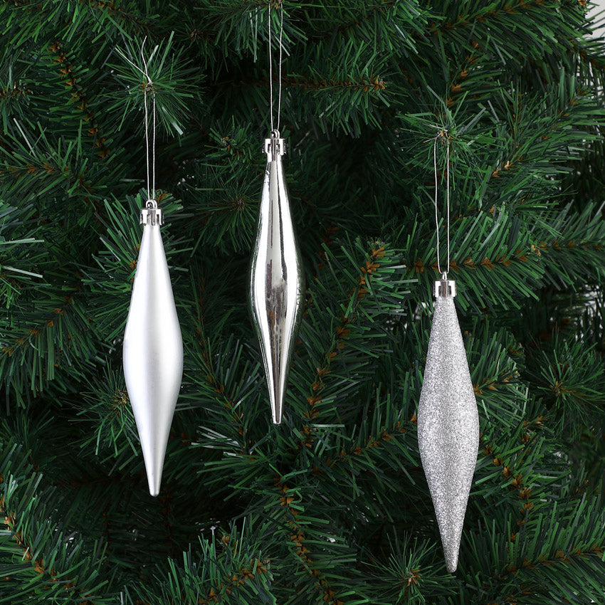 Palline di natale Set da 120 argento