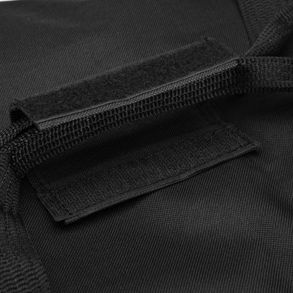 Borsone da palestra nero 90l 70x35x35cm