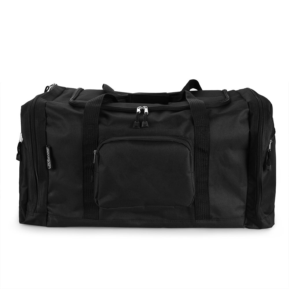 Borsone da palestra nero 90l 70x35x35cm