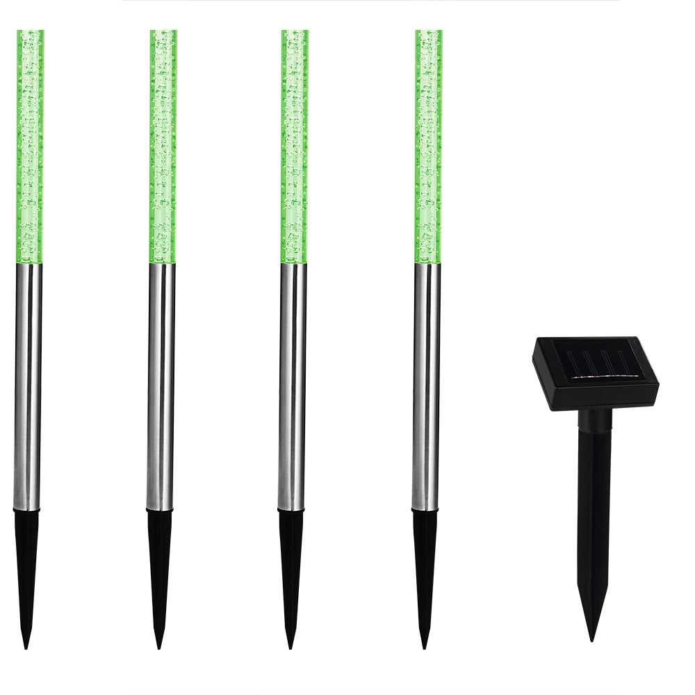 4x plug-in luce solare a LED