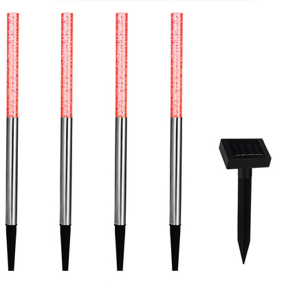 4x plug-in luce solare a LED